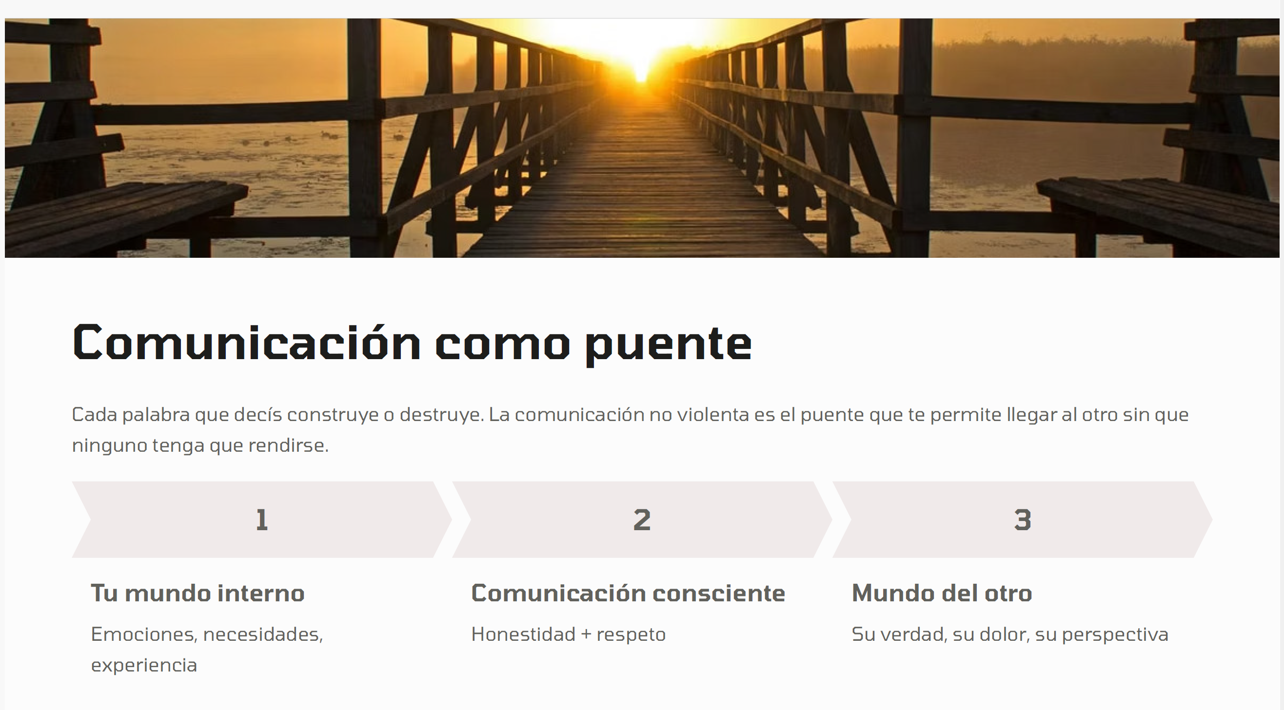 Comunicación No Violenta en Pareja