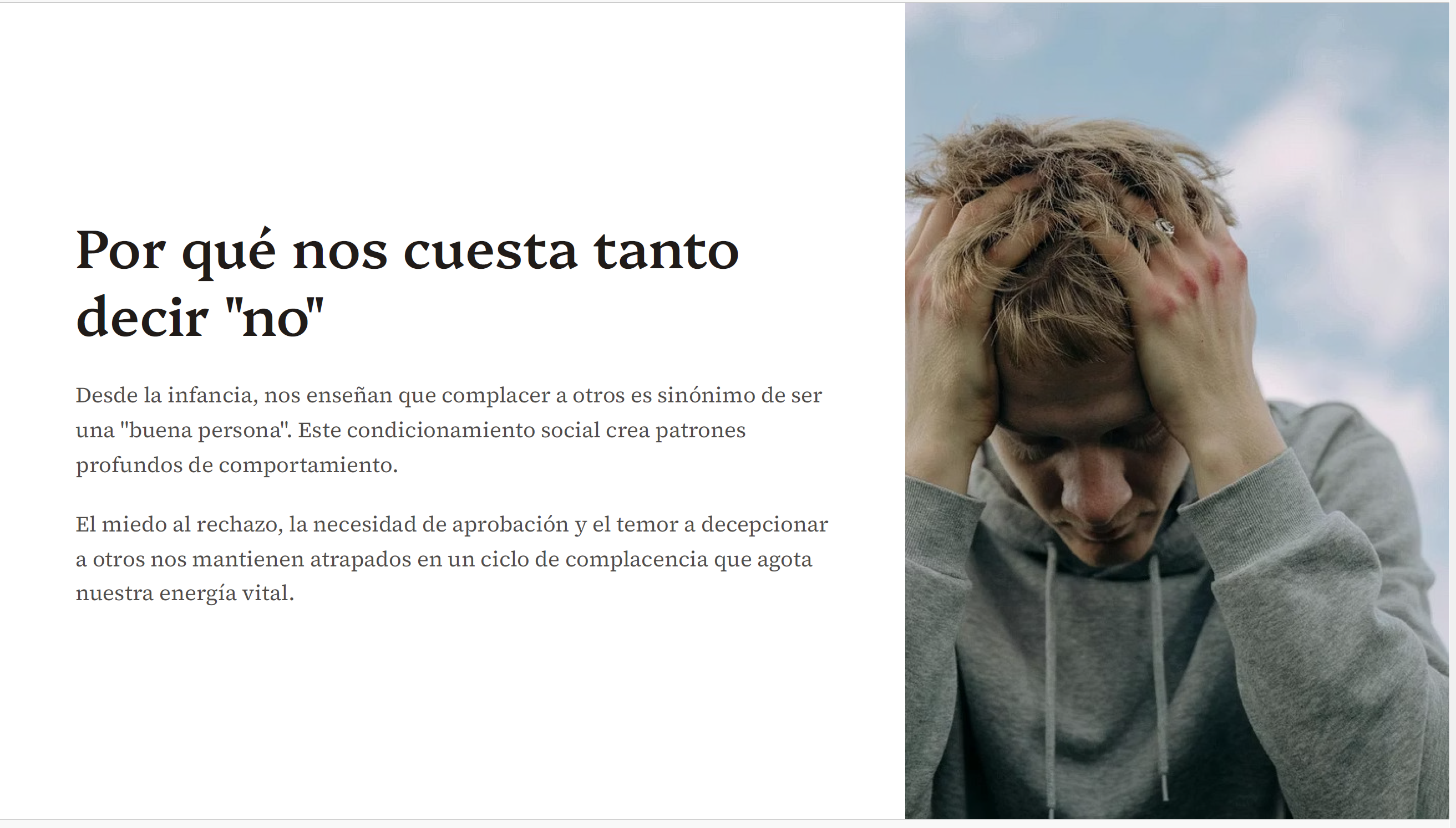 CÓMO DECIR NO SIN CULPA NI MIEDO AL QUÉ DIRÁN