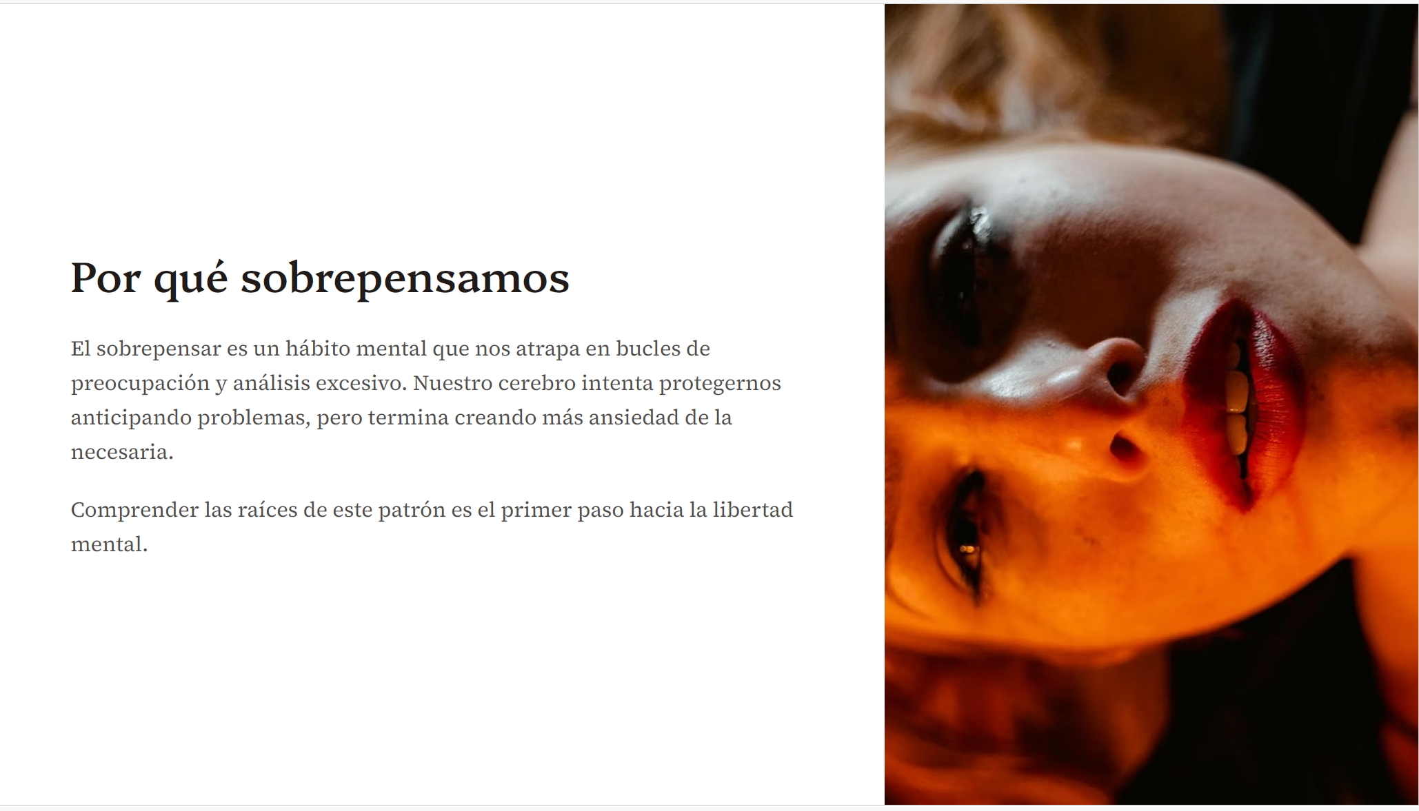 Cómo Dejar de Sobre pensar las Cosas y Vivir con Más Calma