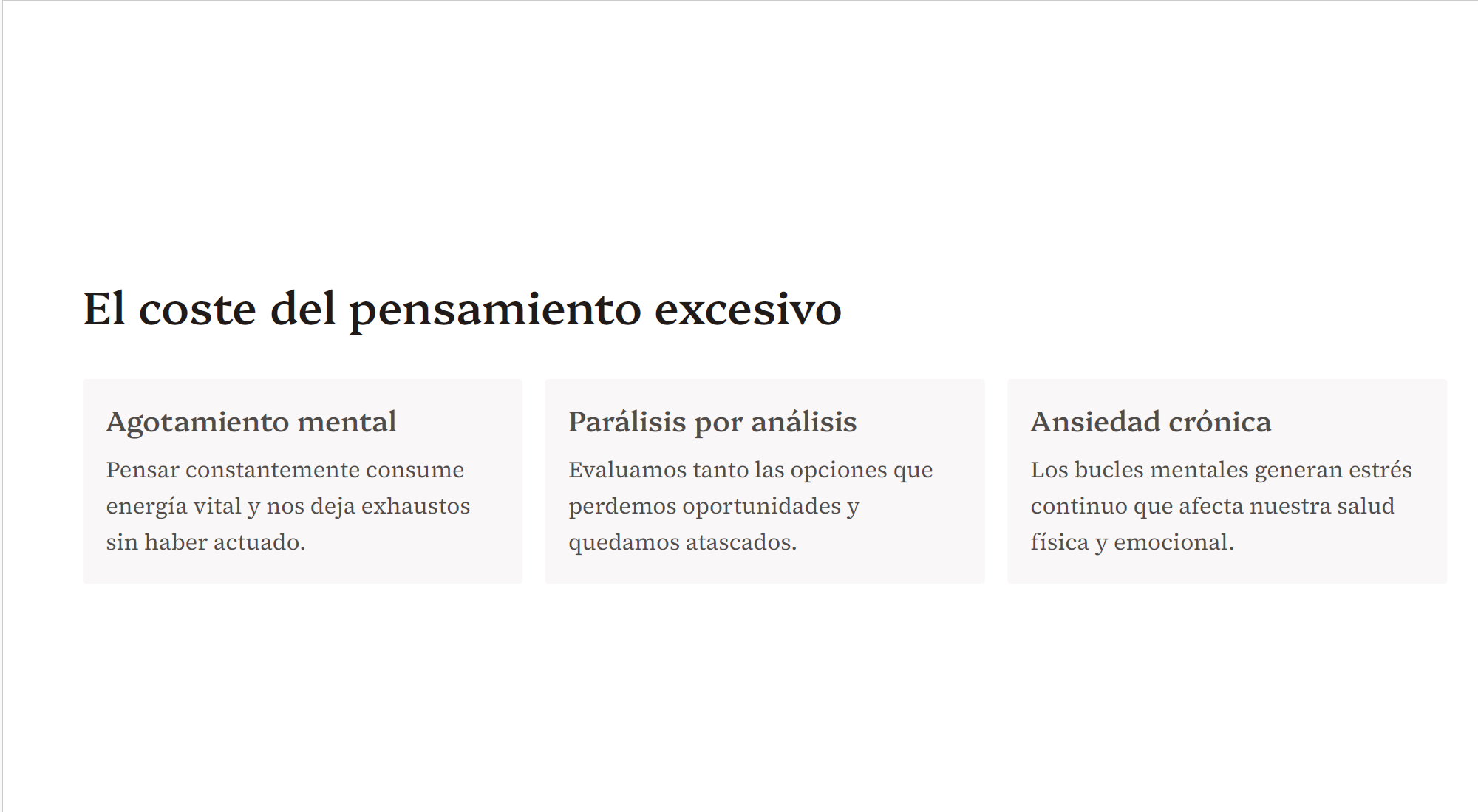 Cómo Dejar de Sobre pensar las Cosas y Vivir con Más Calma