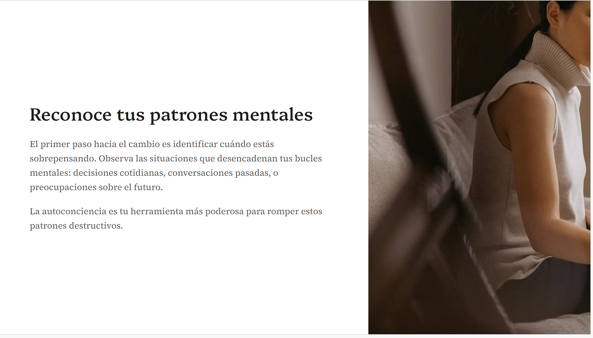 Cómo Dejar de Sobre pensar las Cosas y Vivir con Más Calma