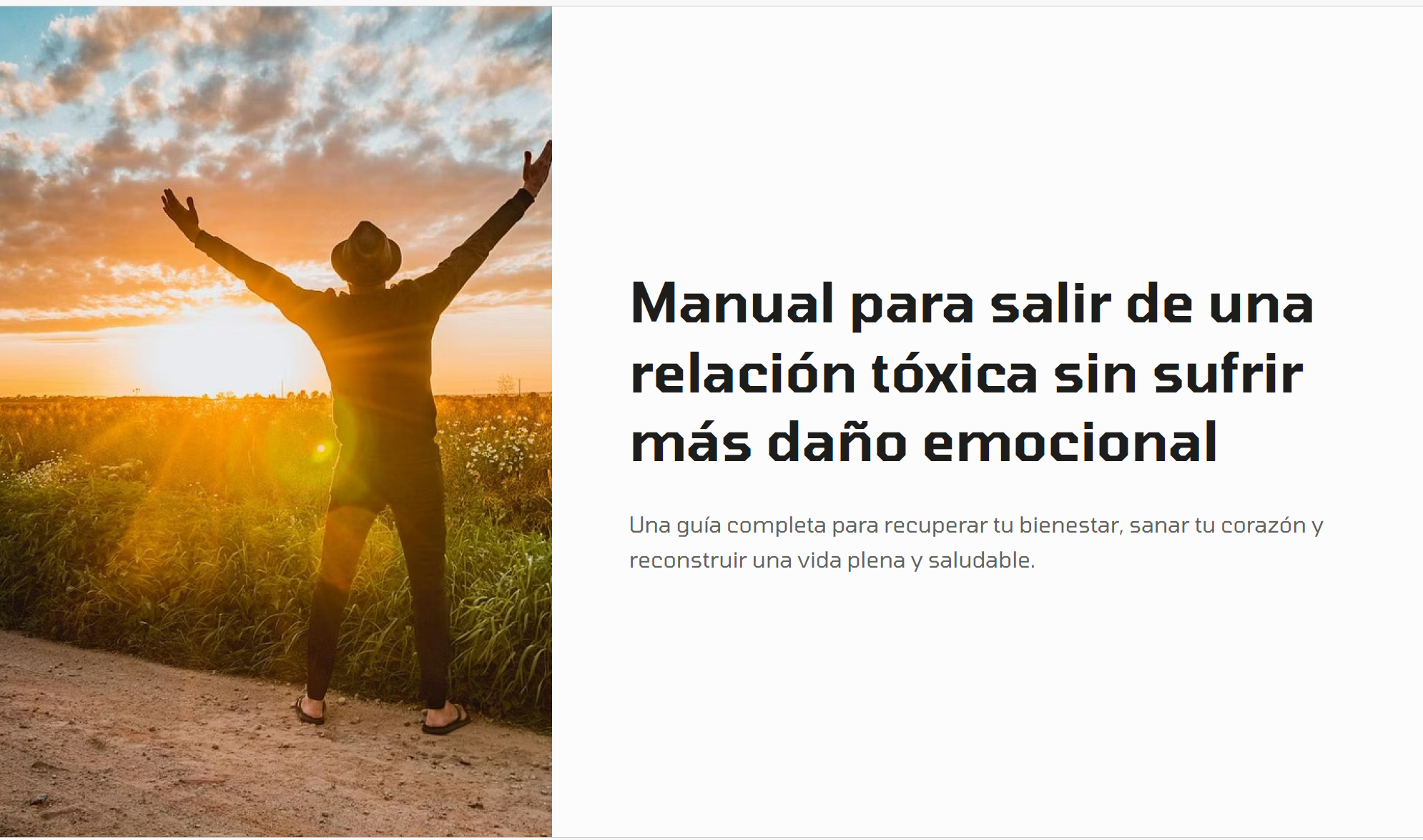 Manual para Salir de una Relación Tóxica Sin Sufrir Más Daño Emocional
