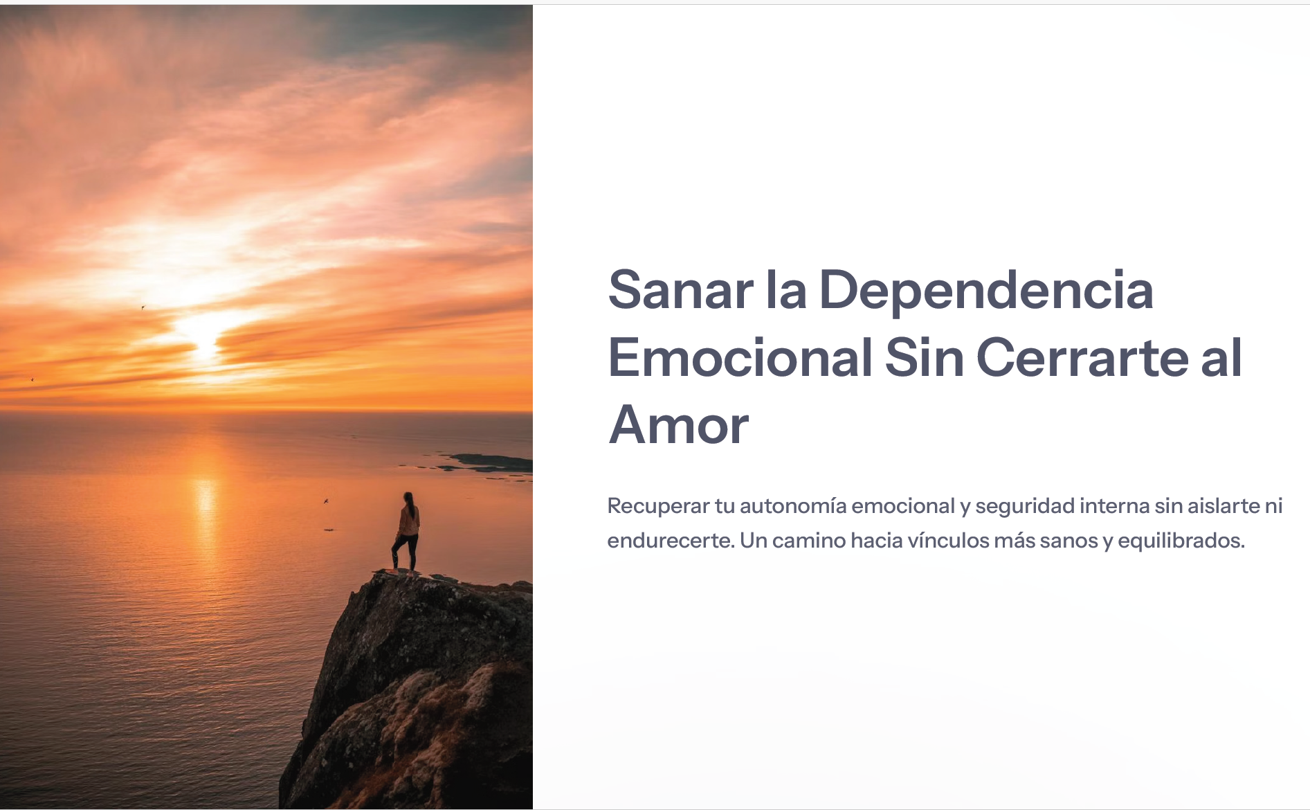 Sanar la Dependencia Emocional Sin Cerrarse al Amor