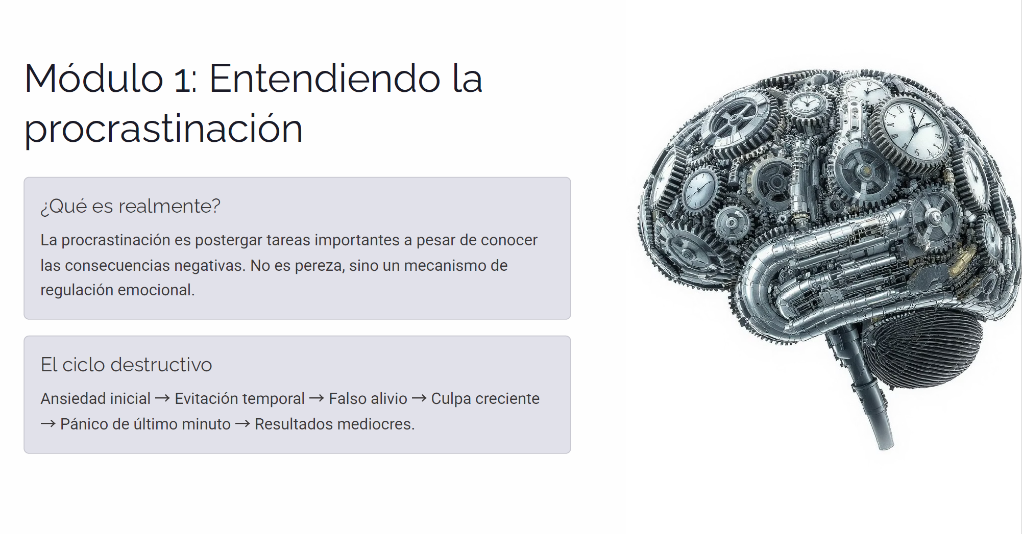Cómo Dejar de Procrastinar y Cumplir tus Metas