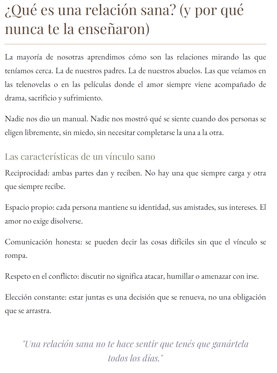 EL ARTE DE DECIR QUE NO -VOL 3  "relaciones que te eligen"