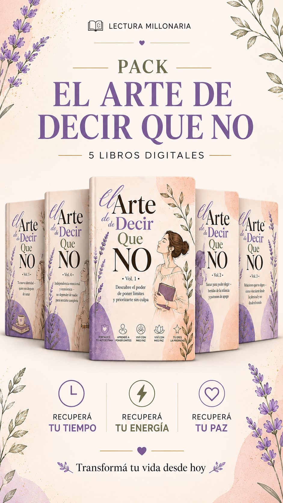EL ARTE DE DECIR QUE NO — SERIE COMPLETA (5 Volúmenes)